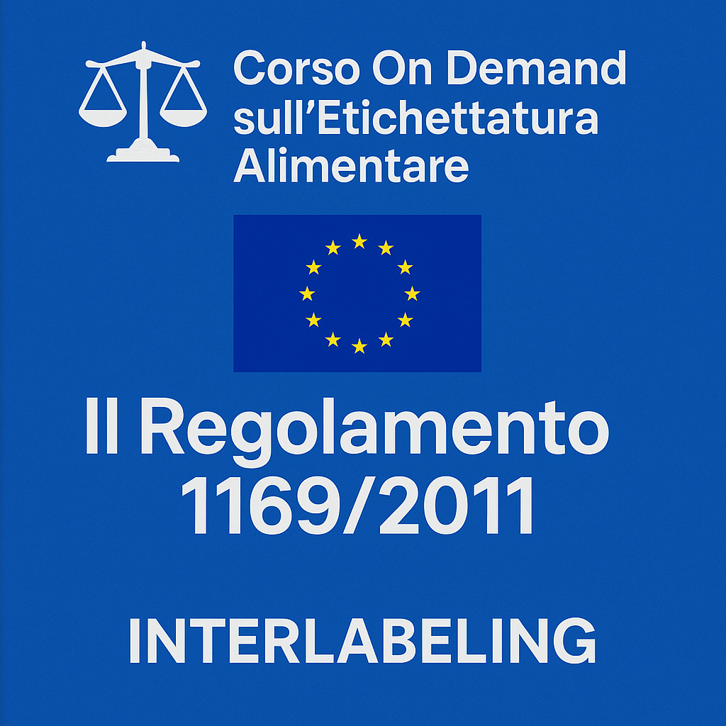 Corso completo etichettatura Europa. Il regolamento 1169/2011 